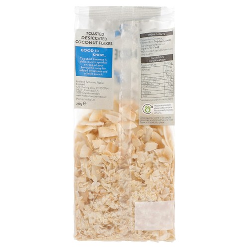 Holland & Barrett Toasted Coconut Flakes thumbnail 2
