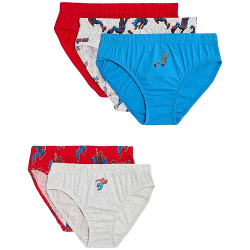 M&S Pure Cotton Spider-Man Briefs, 4-5 Years, Multi thumbnail 2