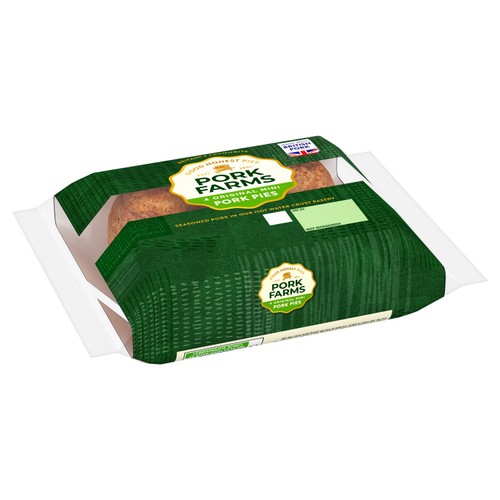 Pork Farms Mini Pork Pie 4pk thumbnail 2