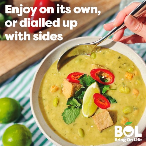 BOL Thai Green Lentil Curry Power Pot Protein+ 450g thumbnail 5