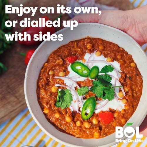 BOL Chickpea Jalfrezi Power Pot Protein+ 450g thumbnail 5