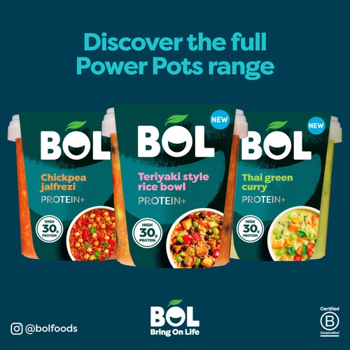 BOL Teriyaki Style Rice Bowl Power Pot Protein+ 450g thumbnail 6