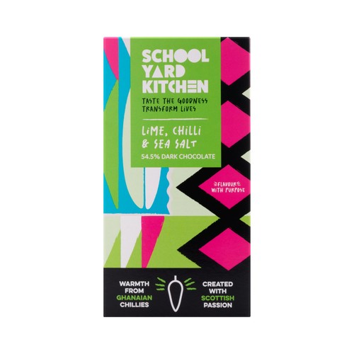 School Yard Kitchen Dark Chocolate Lime, Chilli & Sea Salt
