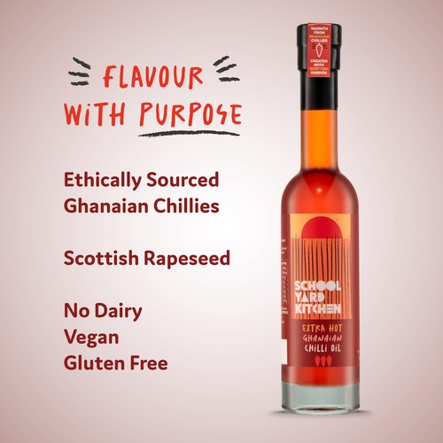 School Yard Kitchen Ghanaian Chilli Oil Extra Hot thumbnail 2