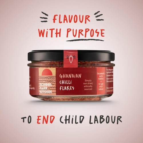 School Yard Kitchen Ghanaian Chilli Flakes thumbnail 2