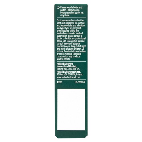 Holland & Barrett Vitamin D Spray 1000 I.U. 25ug Peppermint Flavour thumbnail 2