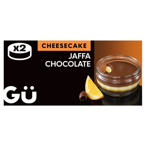 Gu Jaffa & Chocolate Cheesecake Dessert