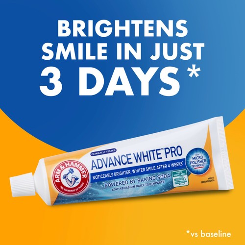 Arm & Hammer Advance White Pro Toothpaste thumbnail 2