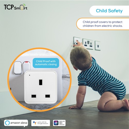 TCP Smart Plug, Timer, App, Voice, For Security & Lights thumbnail 9