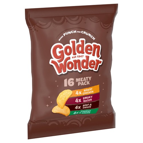 Golden Wonder Meaty Crisps Multipack thumbnail 2