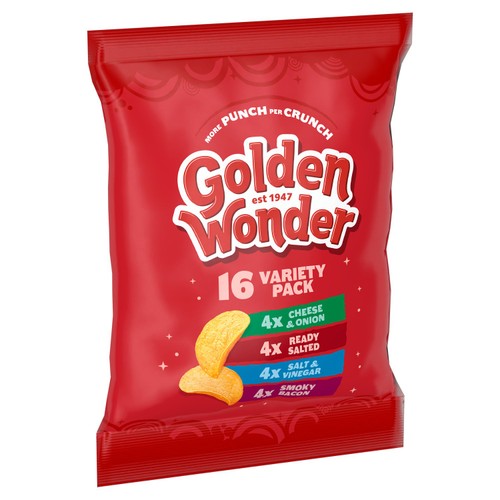 Golden Wonder Variety Crisps Multipack thumbnail 2