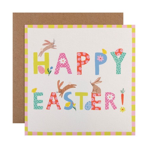M&S Bunnies, Chicks & Eggs Happy Easter Card
