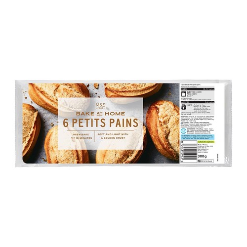 M&S Bake At Home 6 Petits Pains thumbnail 3