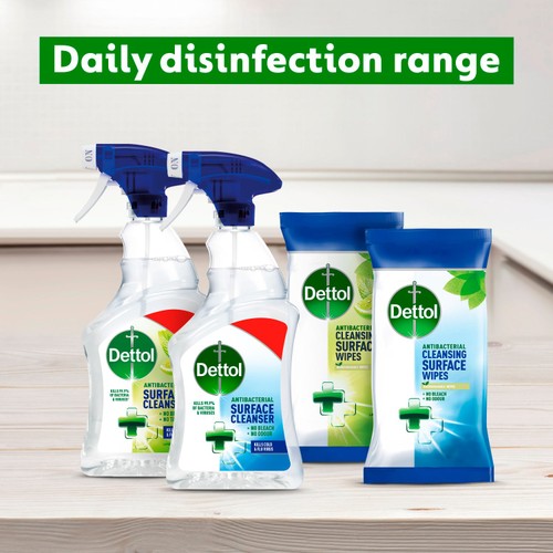 Dettol Antibacterial Biodegradable Multi Surface Cleansing Wipes, 4x110 thumbnail 8