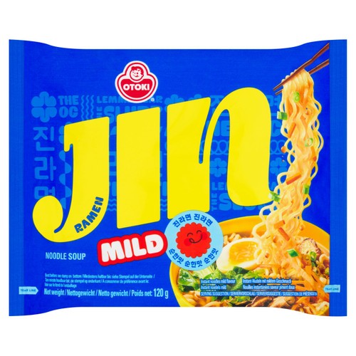 Ottogi Korean Jin Ramen Mild Instant Noodles