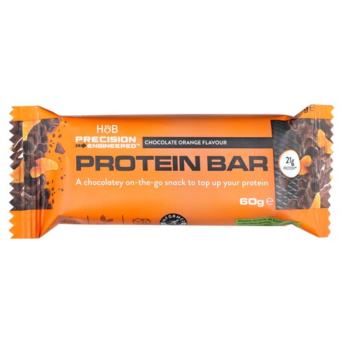 H&B Precision Engineered Protein Bar Milk Chocolate Orange