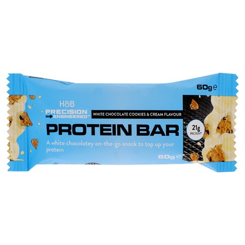 H&B Precision Engineered Protein Bar White Chocolate Cookies & Cream