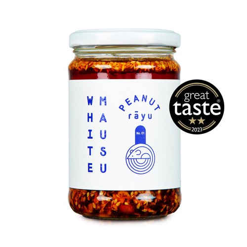 White Mausu Peanut Rayu Chilli Oil