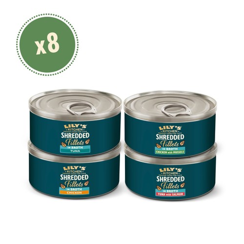 Lily's Kitchen Cat Shredded Fillets in Broth Multipack thumbnail 4