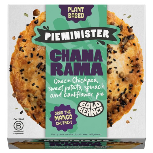 Pieminister Chana Rama Pie with Chickpea, Sweet Potato & Cauliflower thumbnail 2