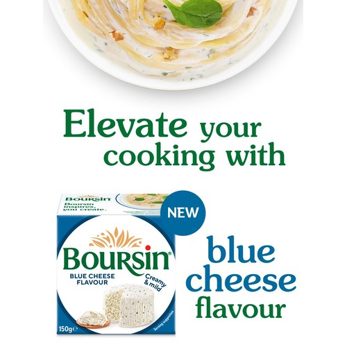 Boursin Blue Flavour Soft French Cream Cheese thumbnail 3