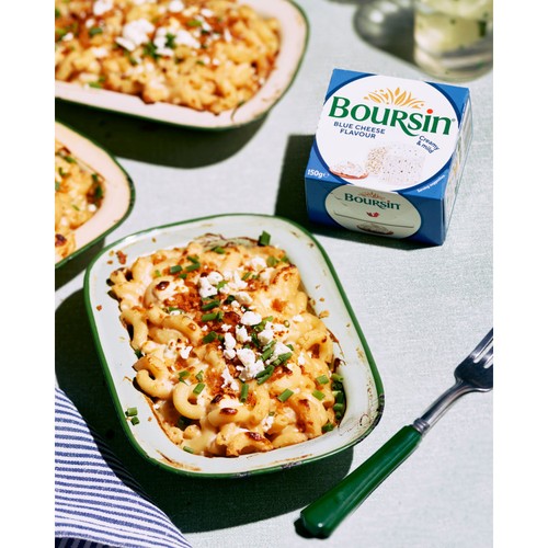 Boursin Blue Flavour Soft French Cream Cheese thumbnail 5