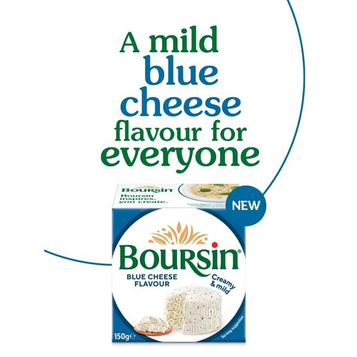 Boursin Blue Flavour Soft French Cream Cheese thumbnail 6