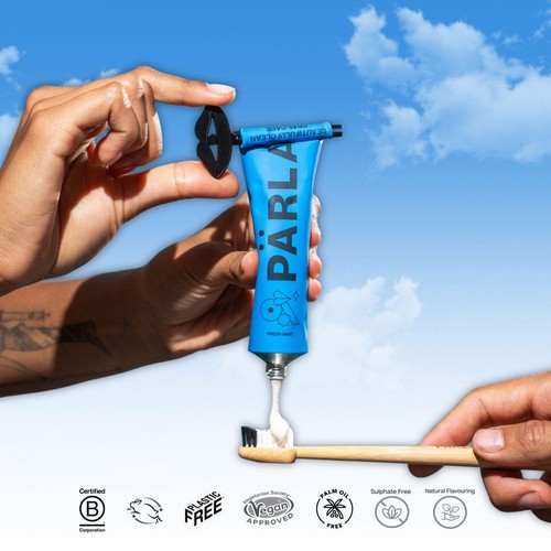 Parla Enamel Protect Plastic Free Toothpaste, 75ml thumbnail 3