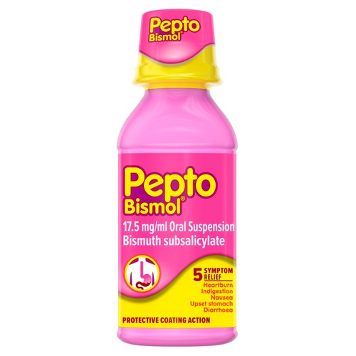 Pepto Bismol Stomach Remedy Liquid Original Flavour