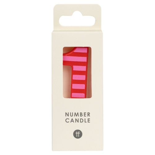 Table Fun Number 1 Candle