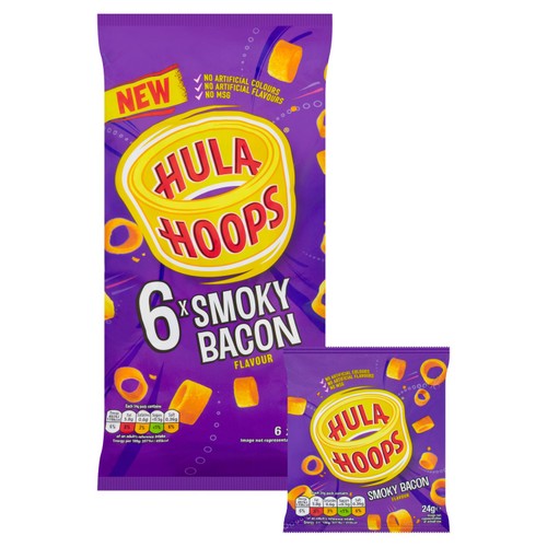 Hula Hoops Smokey Bacon Multipack thumbnail 2