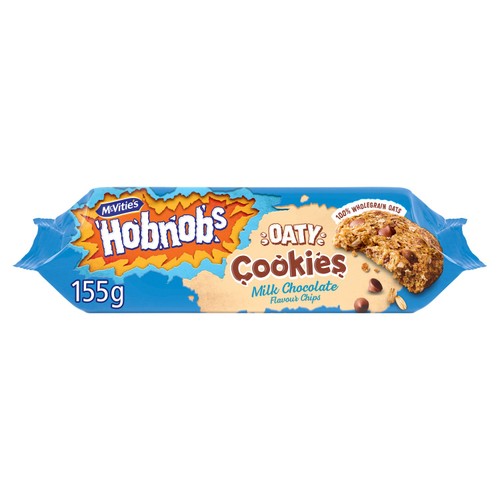 McVitie's Hobnobs Biscuits Oaty Cookies Milk Chocolate