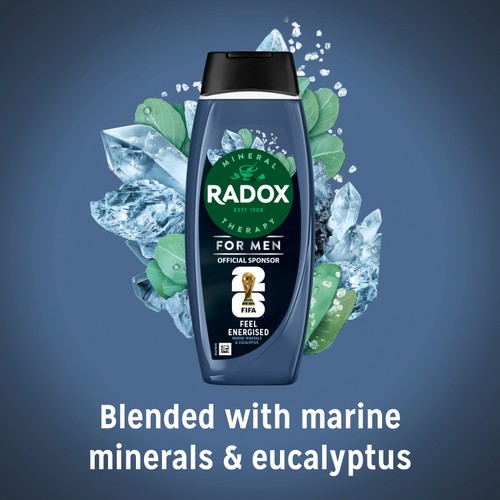 Radox Men Feel Energised Shower Gel thumbnail 2