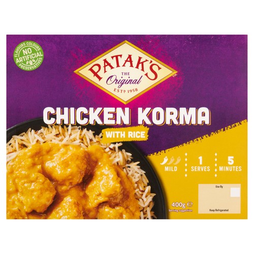 Pataks Chicken Korma