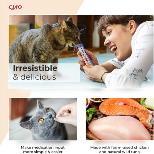 Churu Cat Chicken Recipe 4 Pack thumbnail 2