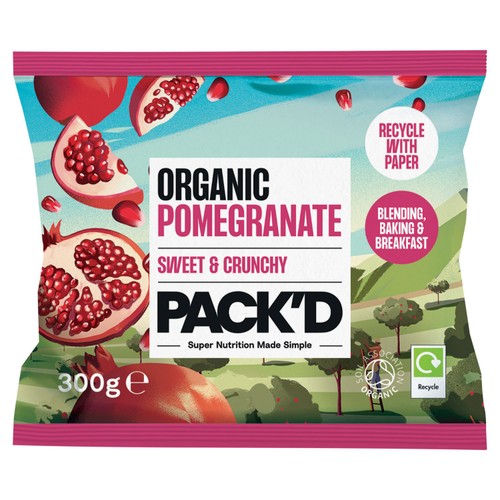 PACK'D Organic Pomegranate