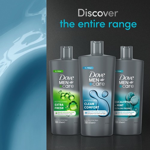 Dove Men+Care Clean Comfort Shower Gel thumbnail 5