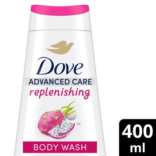 Dove Advanced Replenishing Body Wash with Dragon Fruit & Coconut Cream