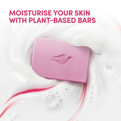 Dove Beauty Oat Milk & Berry Brulee Soap Bar thumbnail 8