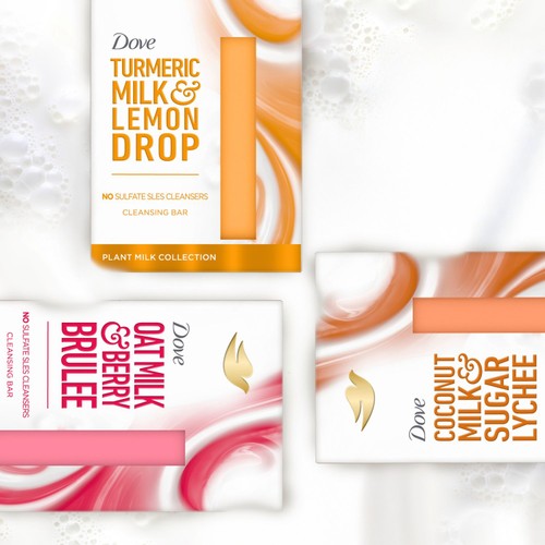 Dove Beauty Coconut Milk & Sugar Lychee Soap Bar thumbnail 6