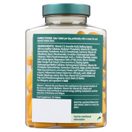 Holland & Barrett Super Strength Complete Vit B Complex + Vitamin C thumbnail 2