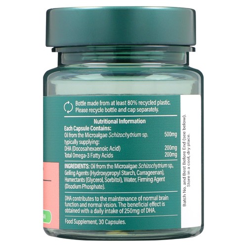 Holland & Barrett Vegan Omega 3 Algal Oil thumbnail 2