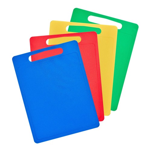 Chef Aid Large Multi-colour Chopping Board Set