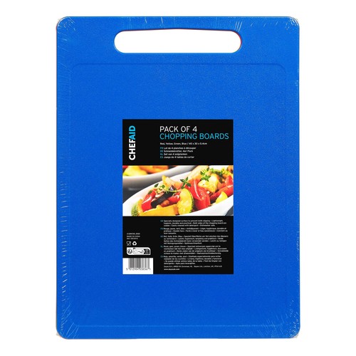 Chef Aid Large Multi-colour Chopping Board Set thumbnail 3