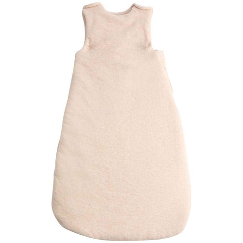 M&S Unisex Pure Cotton Ribbed Sleeping Bag, 0-6 M, Oatmeal thumbnail 2