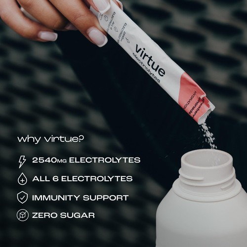 Virtue Electrolytes Hydration - Mango Passionfruit thumbnail 2