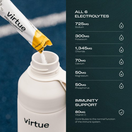 Virtue Electrolytes Hydration - Mango Passionfruit thumbnail 5