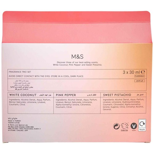 M&S Discover Womens Fragrance Trio Set Eau de Toilette thumbnail 4