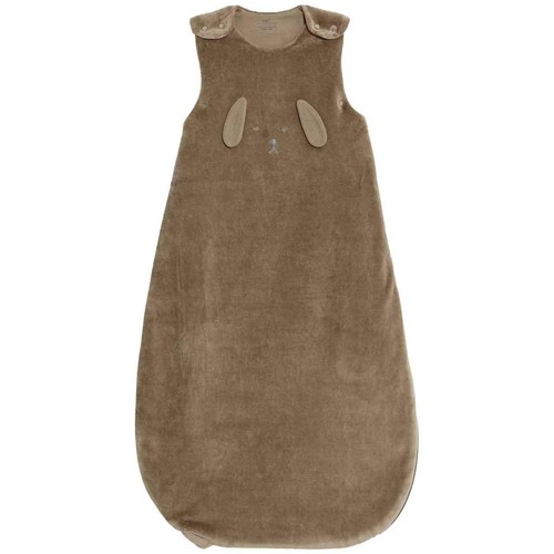 M&S Cotton Rich Animal Face Sleeping Bag, 0-6 M, Brown thumbnail 2