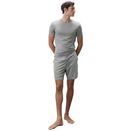M&S Mens Autograph Supima Cotton Blend T-Shirt Vest, XL Grey Marl thumbnail 6